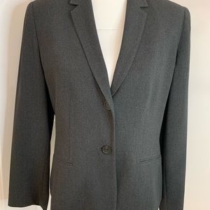 Ann Taylor l classic gray blazer